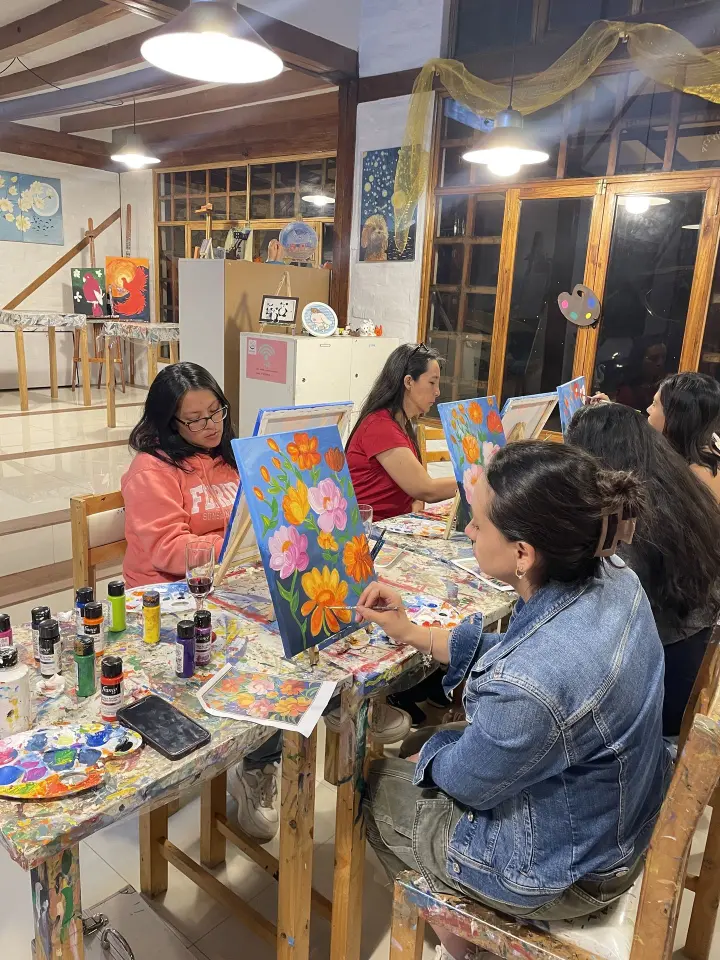 experiencia artística pinta tu cuadro valle de los chillos