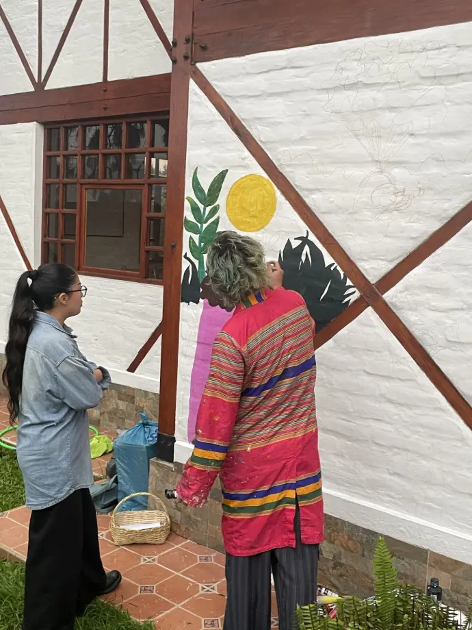 experiencia artistica pintar cuadro entre amigas quito